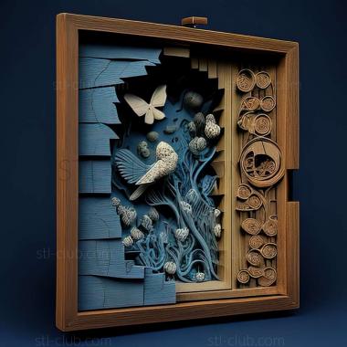 3D model Joseph Cornell (STL)